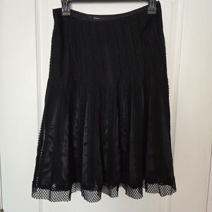 ISH Black A-Line Skirt